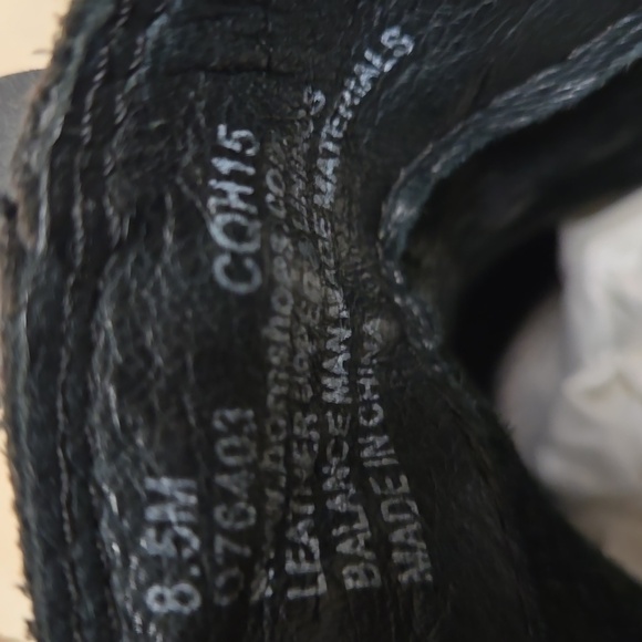 Born Leather Black Booties Size 8.5 - Picture 11 of 16